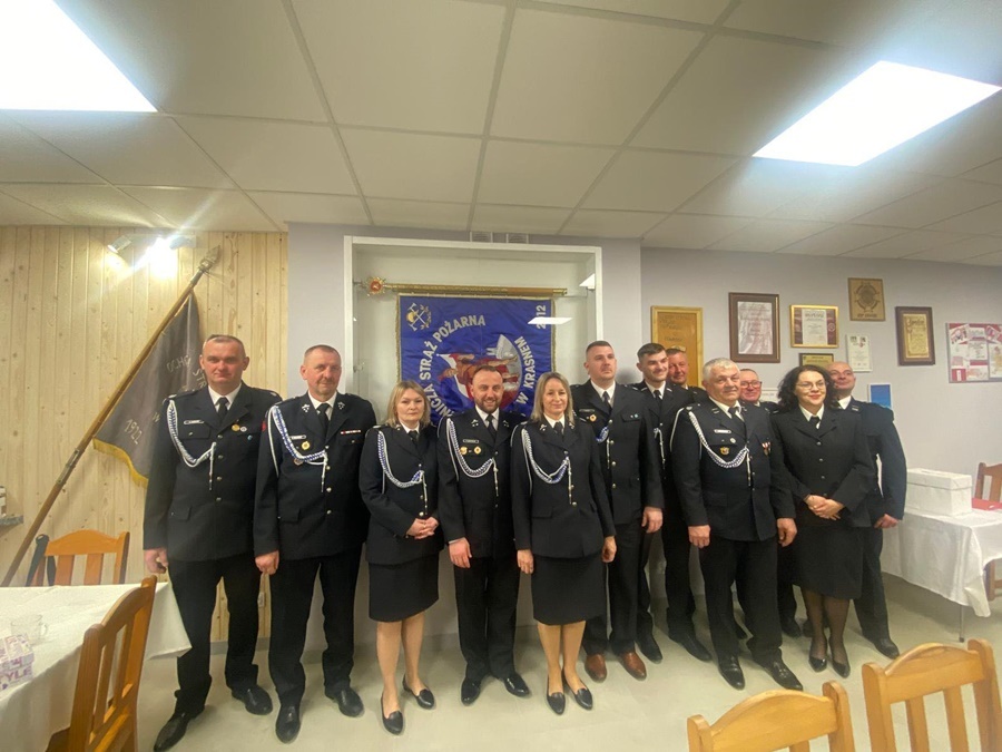 Nowy zarząd OSP Krasne